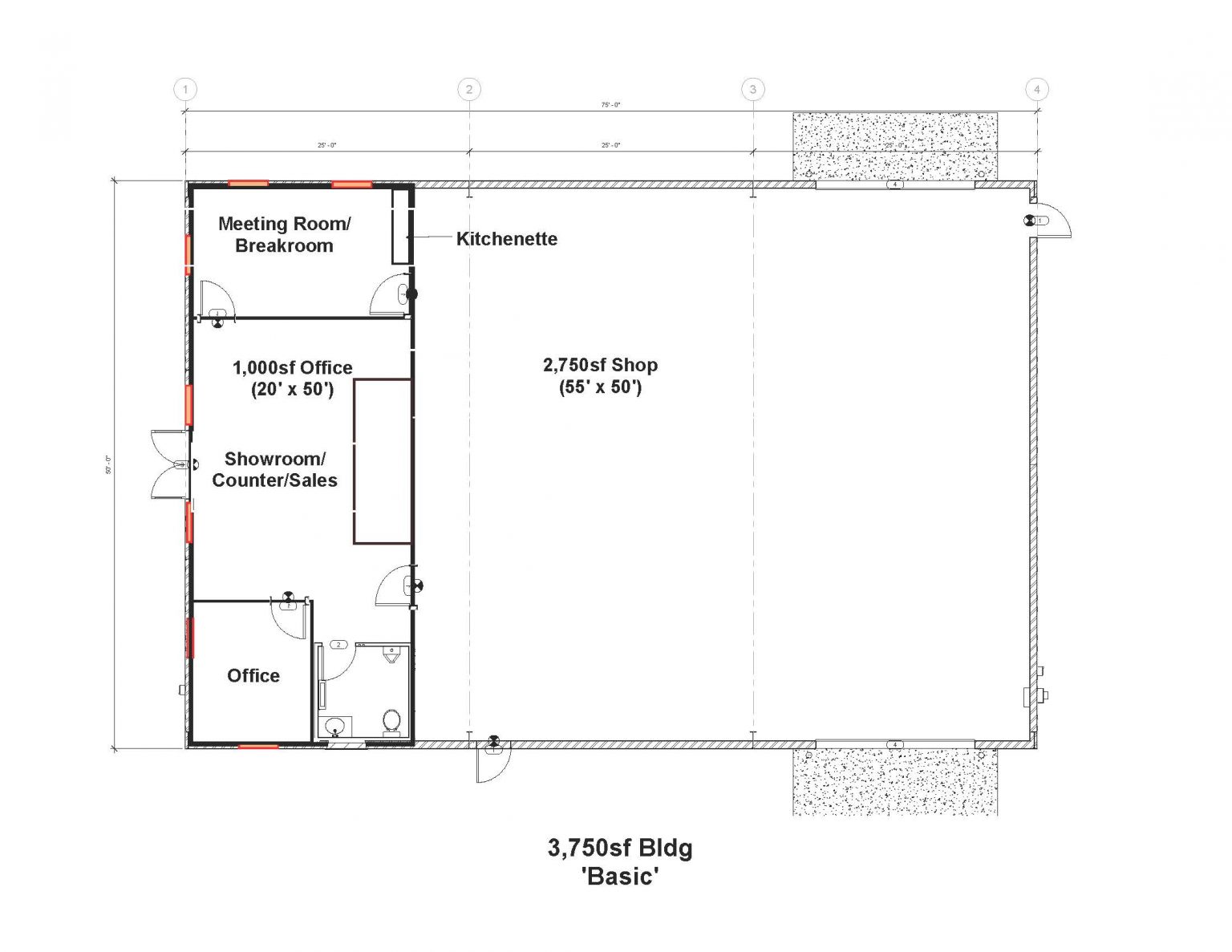 Bobcat 3,750 sf Floorplans - 1keystone.com